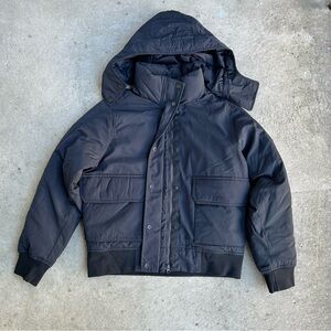 Everlane Renew Bomber Puffer Coat Black